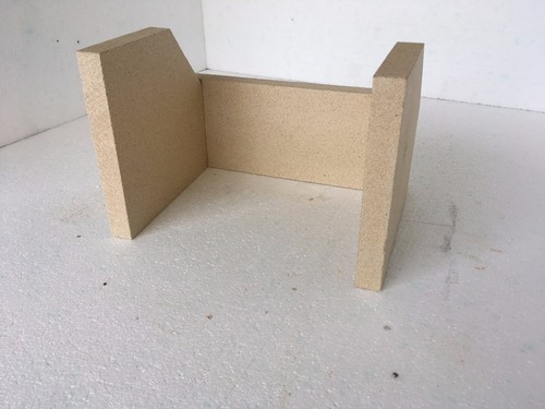 Vermiculite brick set fire - brick,