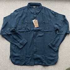 BNWT RRL FARELL CHECK WORK SHIRT SIZE XL DOUBLE RALPH LAUREN