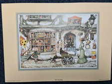 Toy Shop Decoupage Print By