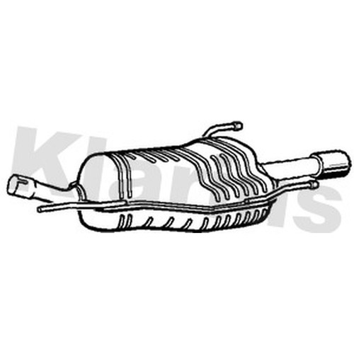 Exhaust rear back - exhaust,