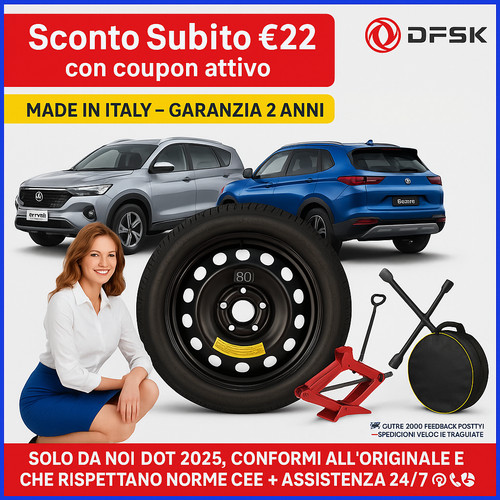 Spare wheel bag kit - 5, holes
