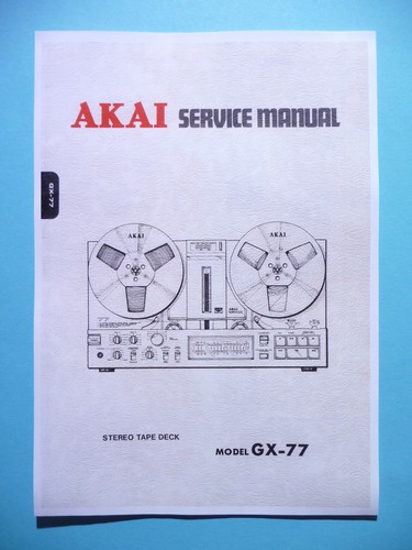 Service manual for akai - manual,