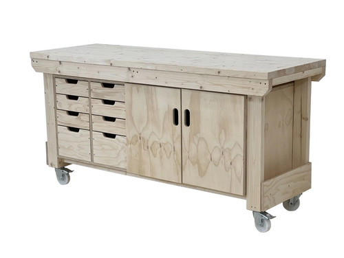 Garage tool cabinet - garage, wooden