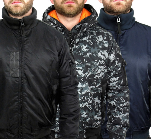 Mens security bomber jacket - security,