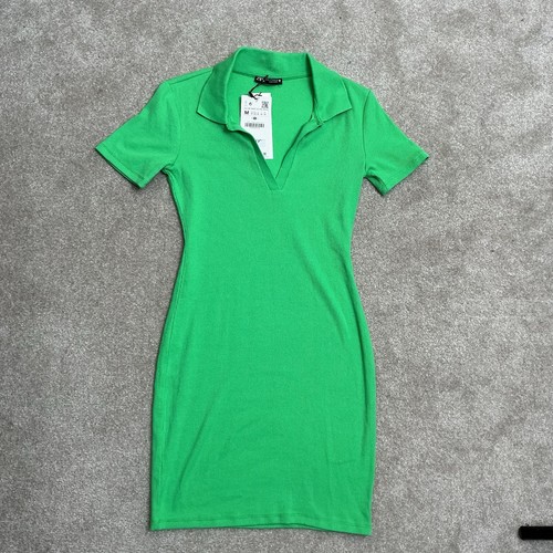 Bnwt zara bright green ribbed - bnwt,