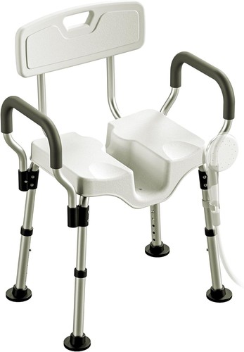 Shower chair with - shower,