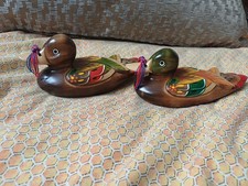 Korean Wedding Ducks Wooden Mandarin 2ea Set High Quality