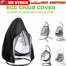 Egg Chair Cover Heavy Duty Waterproof UV Hanging Egg Chair Cover Garden Outdoor