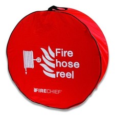 Fire Hose Reel Cover | Red Sleeve Case for Fire Hose