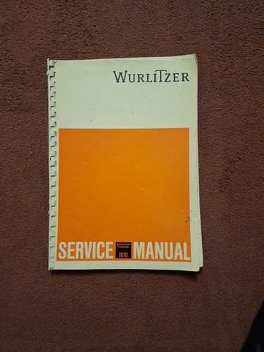 Wurlitzer phonographs 1970