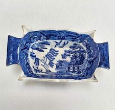 Antique Blue Willow Pattern