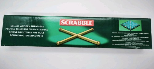 Boxed scrabble deluxe wooden - boxed,