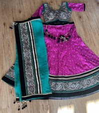 Lehenga Choli Dupatta Indian