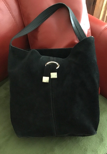 River island suede leather bag - river,