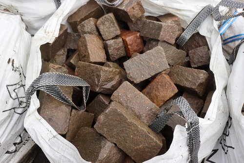 20m2 granite setts cobble - 20m2,