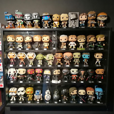 Wall Glass Display Cabinet Models Vitrine Collectors Storage Box 5 Shelves Unit