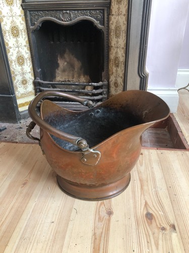 Hand hammered antique copper - hand,