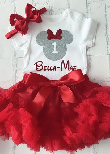 Girls personalised 1st first - 1st,