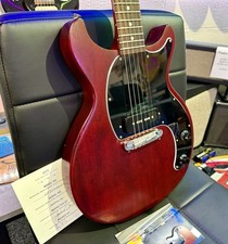 🌟2019🌟 Gibson Les Paul Junior Tribute DC Worn Cherry~ Double Cut~ Dog Ear P90!