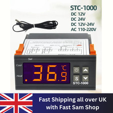 12V/110-220V STC-1000 LCD Digital Temperature Controller Thermostat with Sensor
