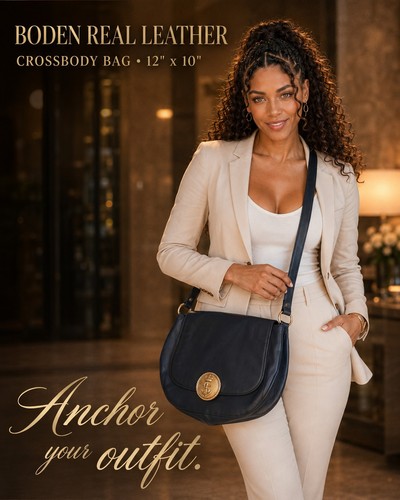 Boden navy real leather - boden,