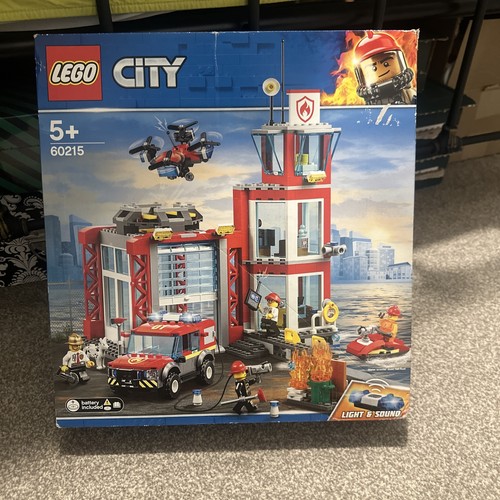 Lego city fire station - lego, &