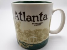 Starbucks 2012 Atlanta Global Icon City 16 Ounce Coffee Tea Cup Mug