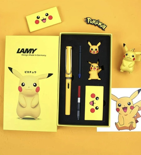 Lamy pikachu fountain - pikachu,