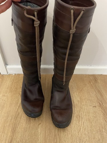 Dubarry women leather boots - leather,