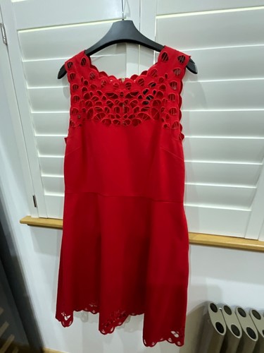 Joseph ribkoff red dress - joseph,