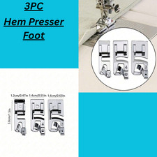 Narrow Rolled Hem Sewing