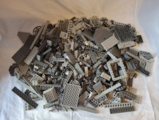 Lego Bricks and Pieces (Grey)