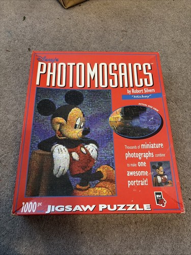 Disney photomosaics jigsaw - disney,
