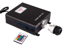 Fibre optic LED source of light  engine - changing colours 45w - RGB led