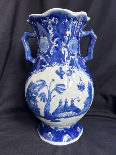 Antique chinese ceramic blue - chinese,
