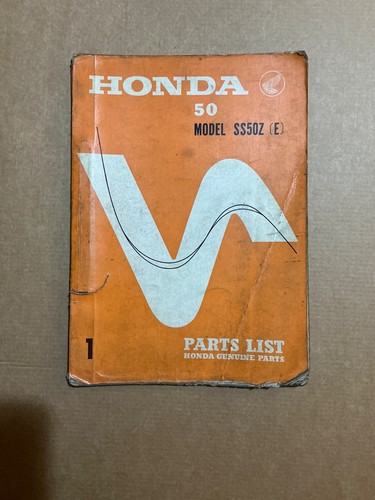 Genuine honda ss50z - honda,