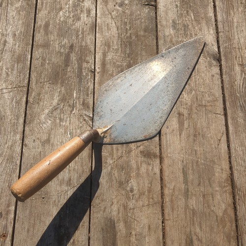 Vintage brick trowel - brick,