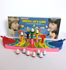 Vintage blue box jumping - vintage,