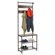 Coat Stand Coat Rack with Shoe
