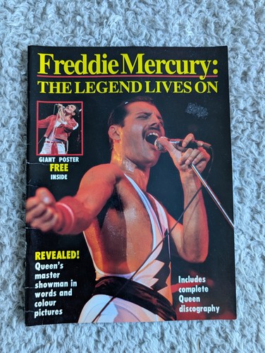 Queen freddie mercury magazine - freddie,