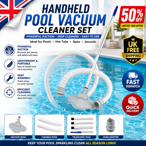 Handheld pool vacuum - pool, cleaner