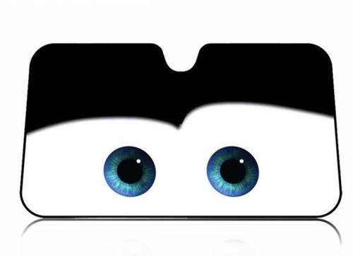 Cartoon eye visor - visor, car
