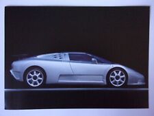 BUGATTI EB 110 SS orig 1991 Sales Leaflet Brochure in English - Sport Stradale