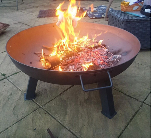 Large garden fire pit - garden,