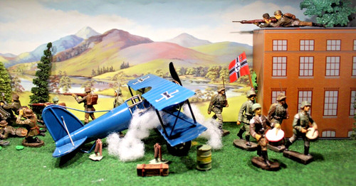 Elastolin wwii toy german - elastolin,