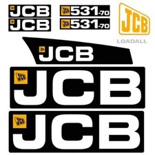 Decal Sticker Set JCB 531-70