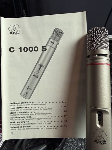Akg c1000s wired condenser - akg,