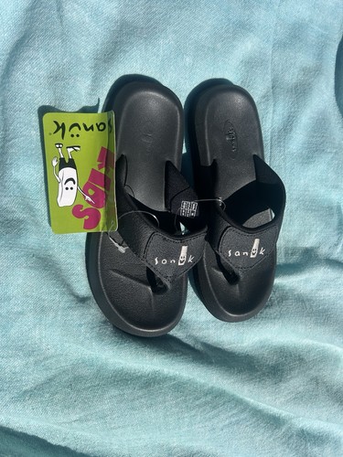 Sanuk kids ziggy black - sanuk,