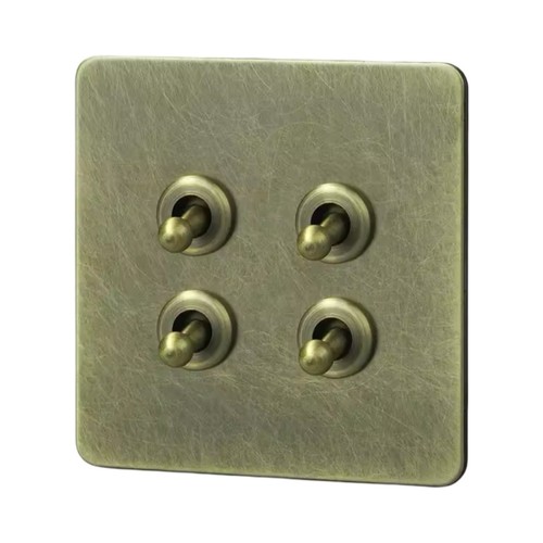 Gang retro toggle light - 4,