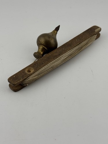 Vintage plumb bob - &, level